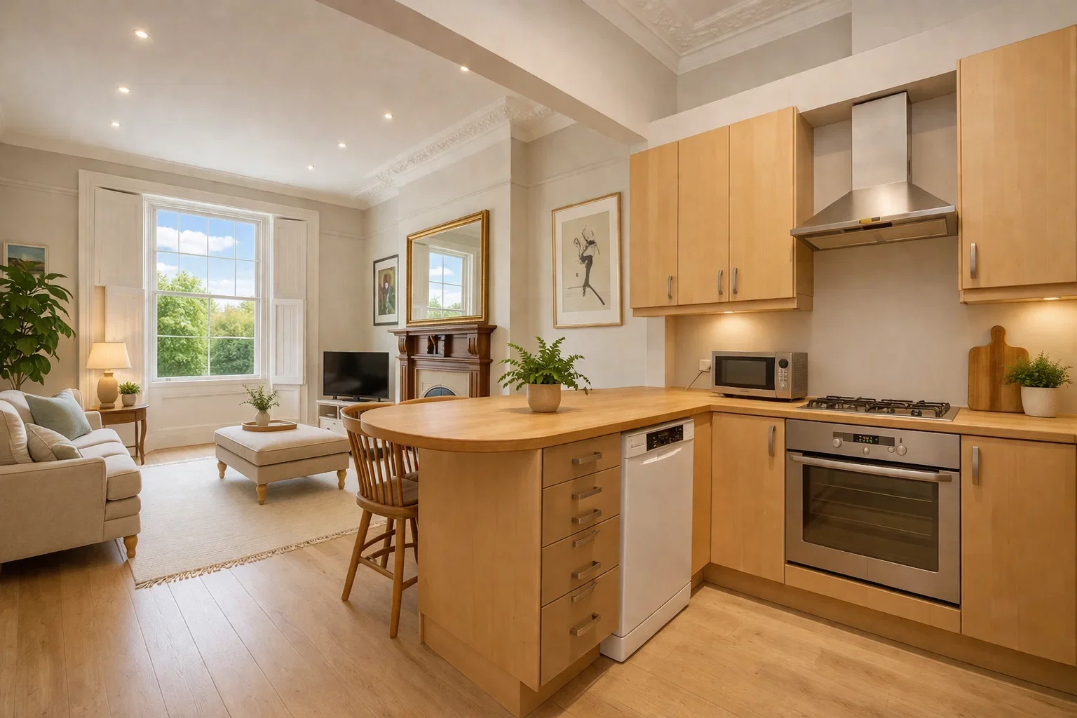 Flat Denbigh Street in London