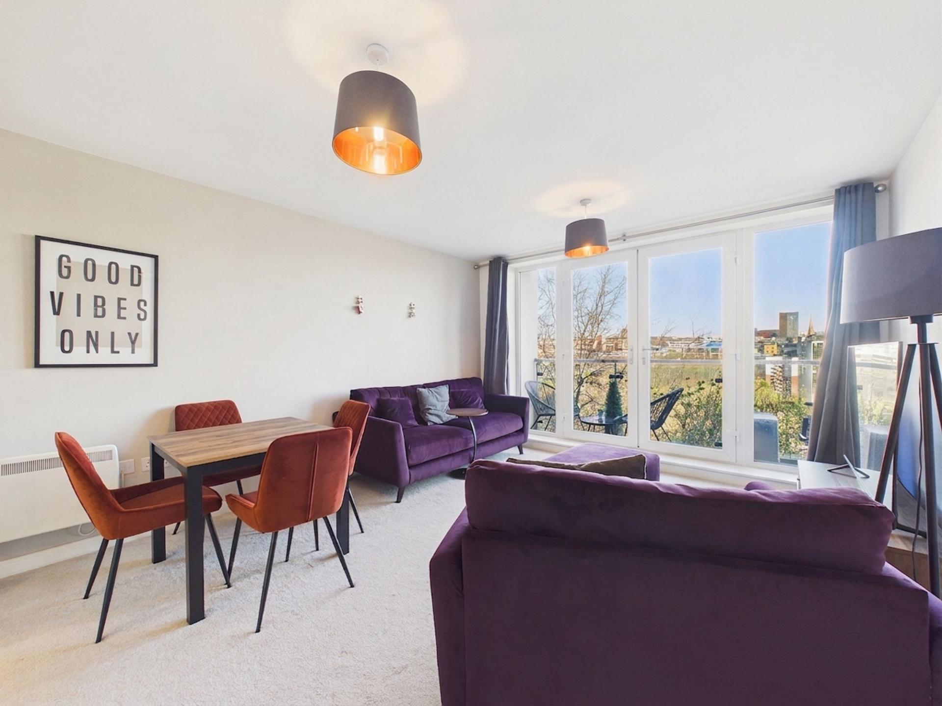 Flat Worsdell Drive in Gateshead
