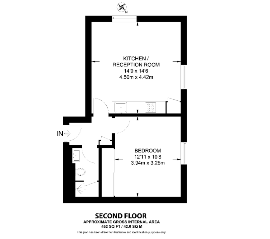 Flat Charlotte Street in Greater London