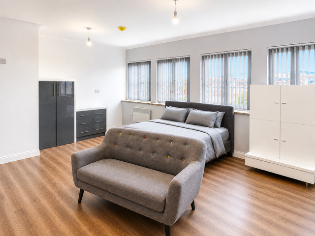 Flat Heaton Road in Newcastle upon Tyne