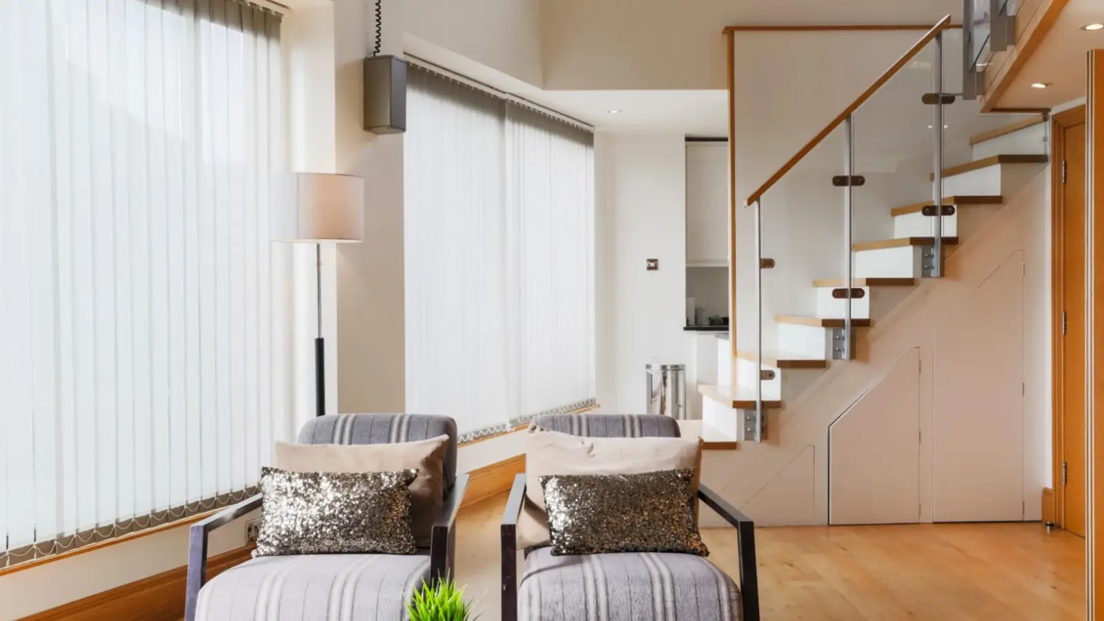 Flat Botolph Lane in City of London