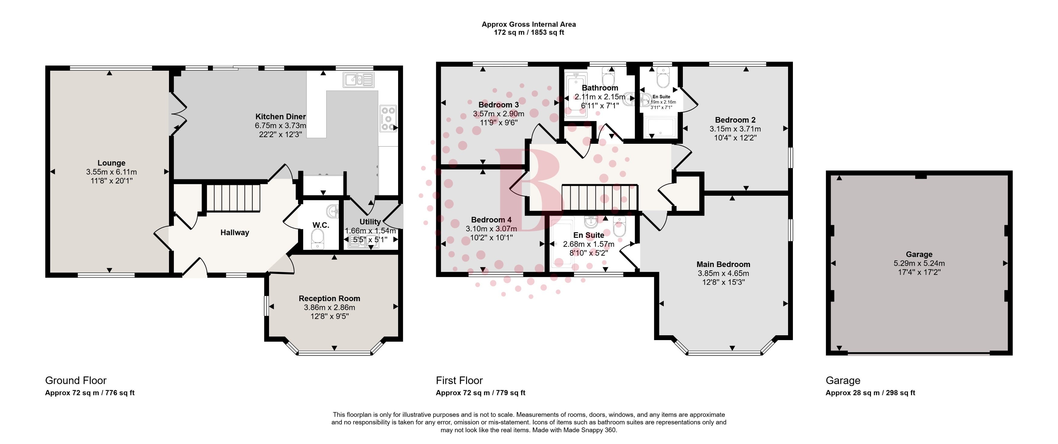 House Alstonefield Close in Tamworth