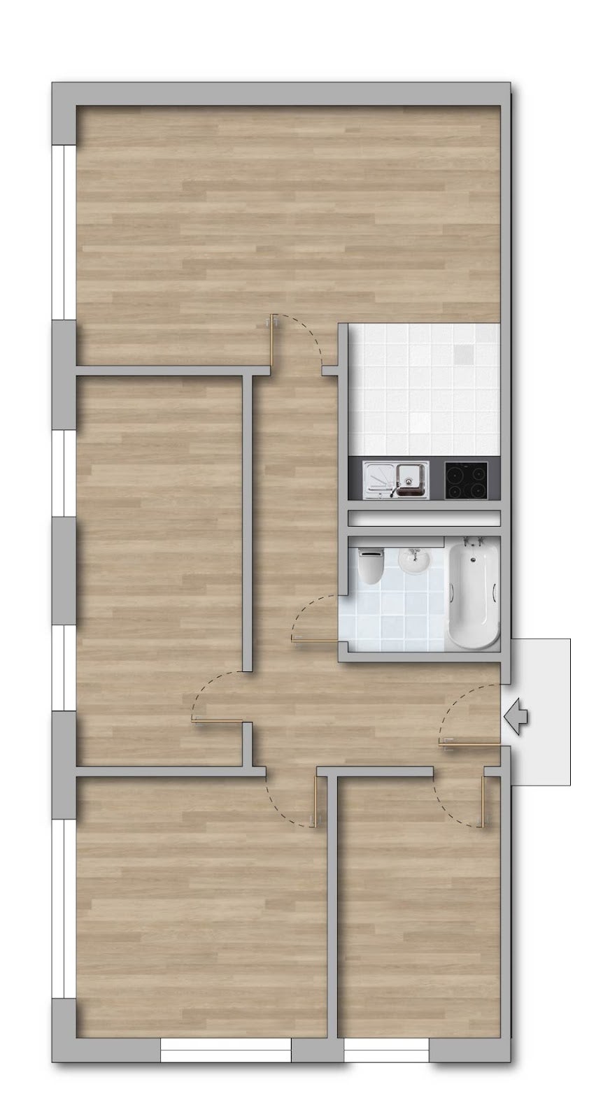 Wohnung Lindemannstraße in Gotha