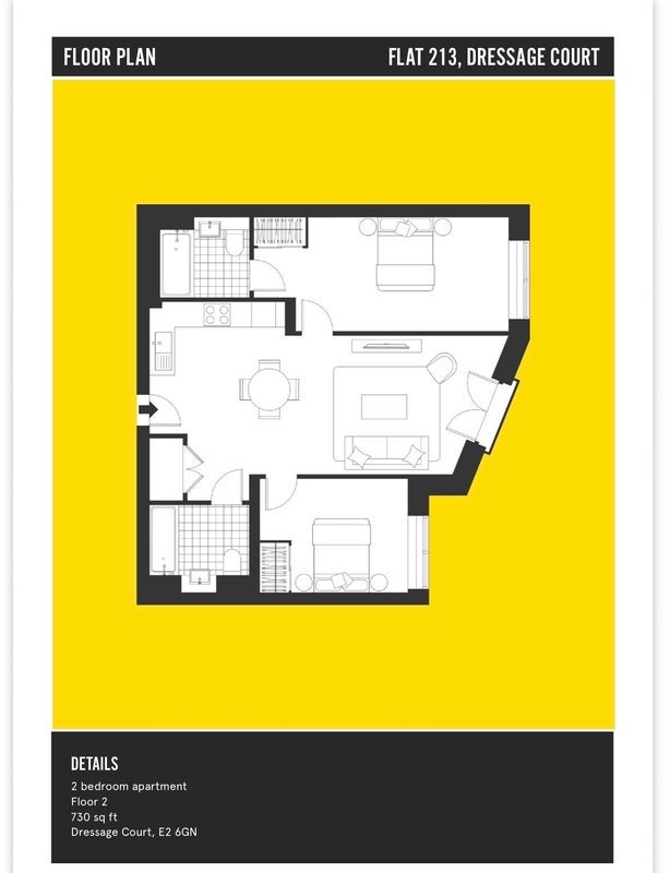 Flat Three Colts Lane in Greater London