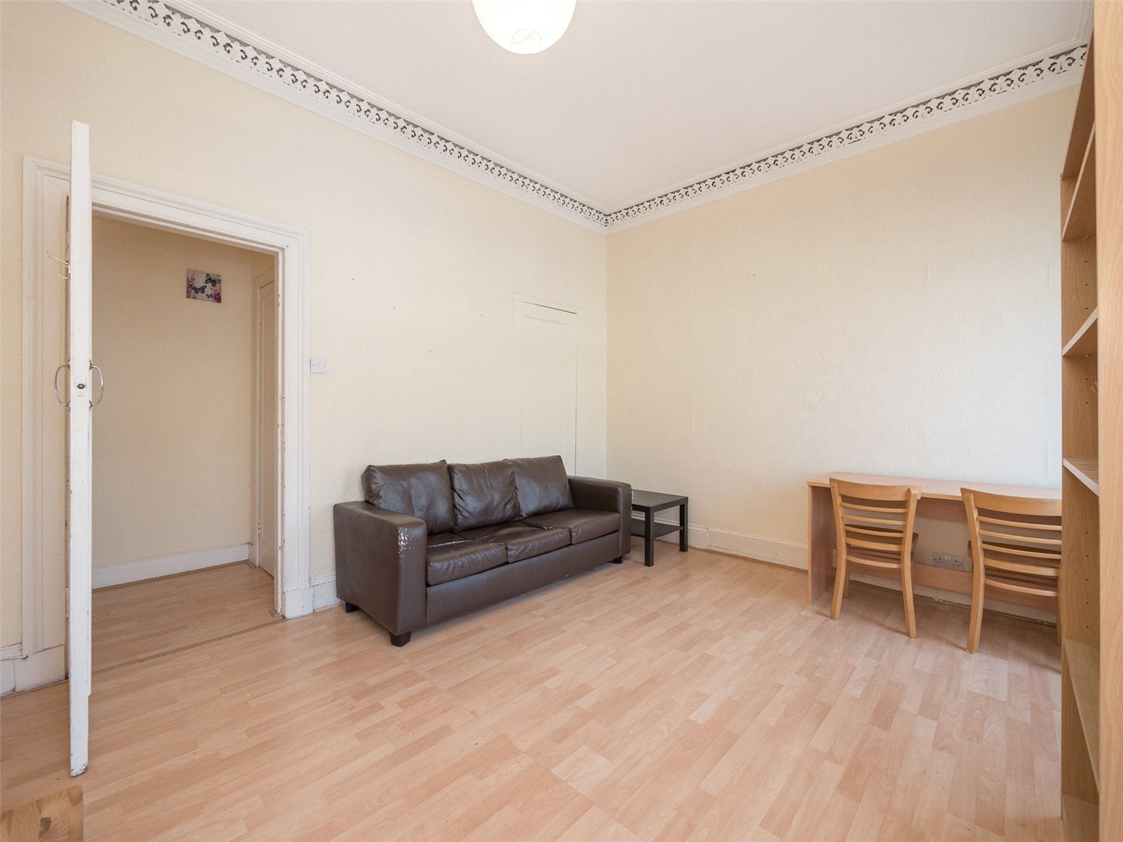 Flat Leith Walk in City of Edinburgh