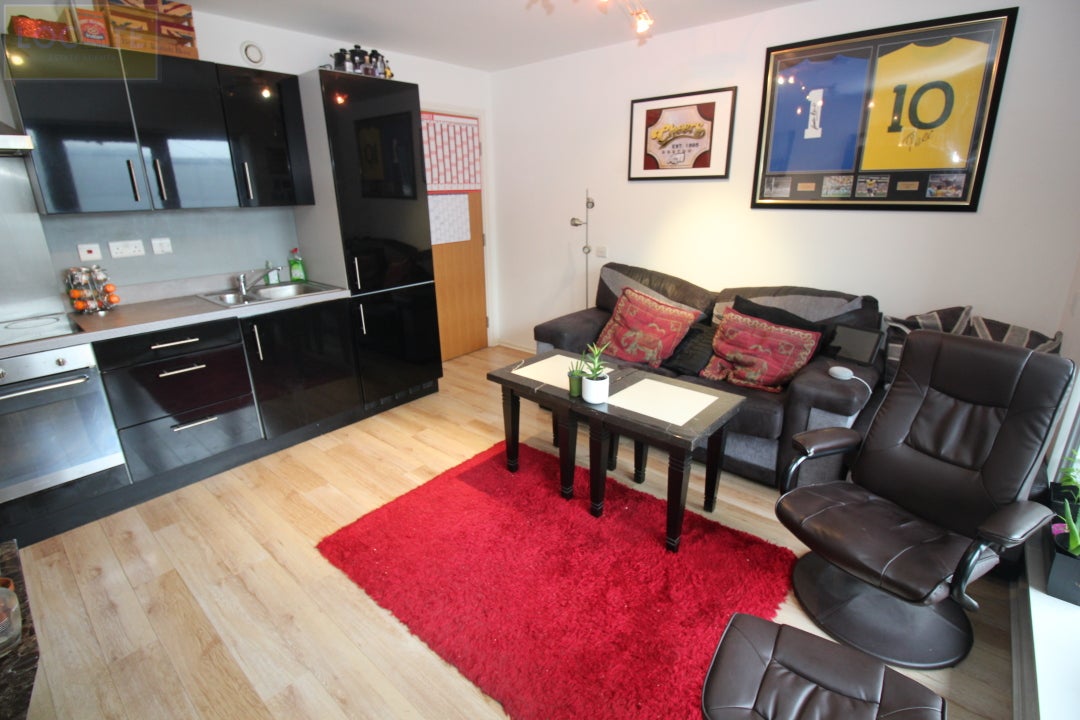Flat Flixton Road in Trafford