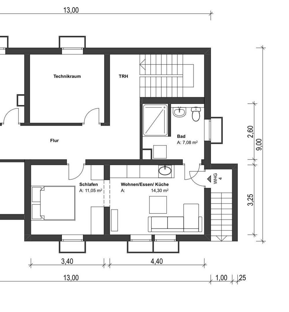 Wohnung Häfnersweg in Backnang