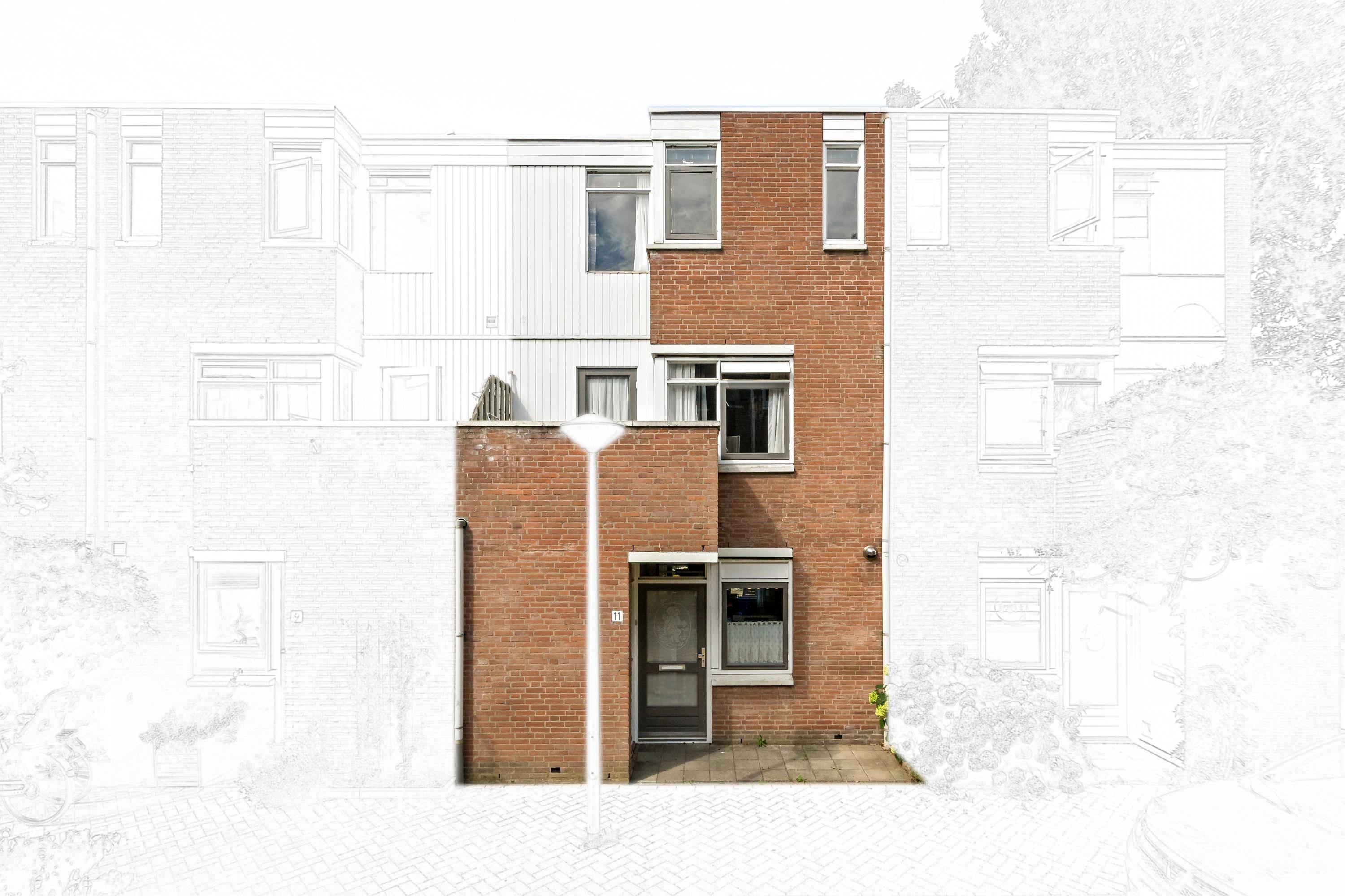 Tussenwoning te koop: Waterhoenstraat 11, Delft