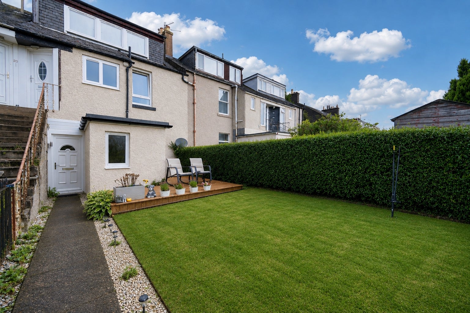 Flat Alexander Terrace in Neilston