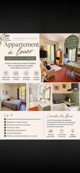 Flat Route de Lamalou-les-Bains in Le Poujol-sur-Orb