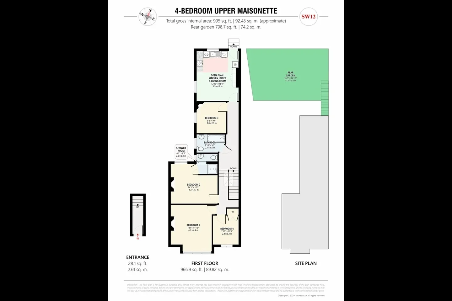 Flat Emmanuel Road in Greater London