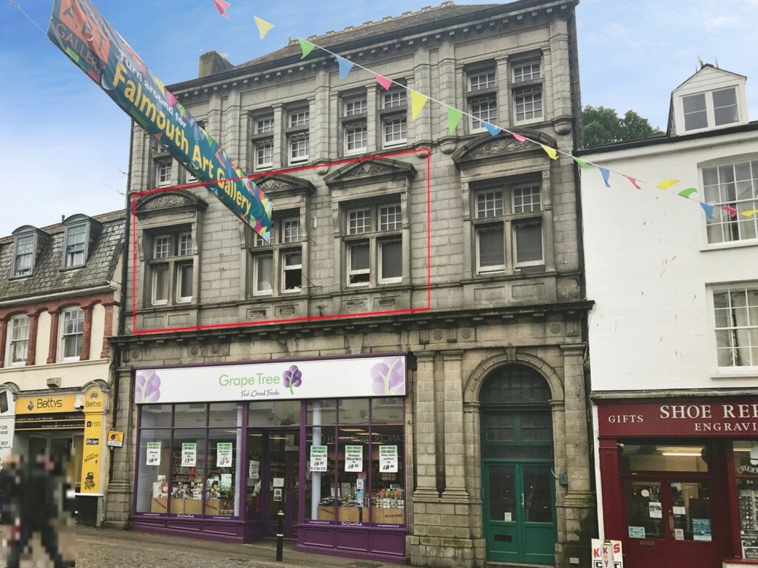 Flat Killigrew Street in Falmouth