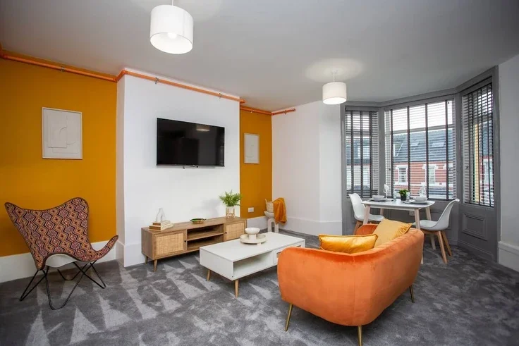 Flat North Parade in North Tyneside
