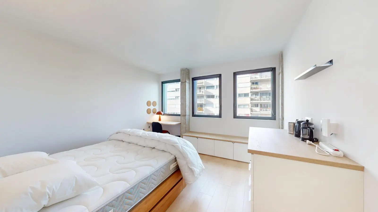 Chambre Rue Robert Fleury à Paris