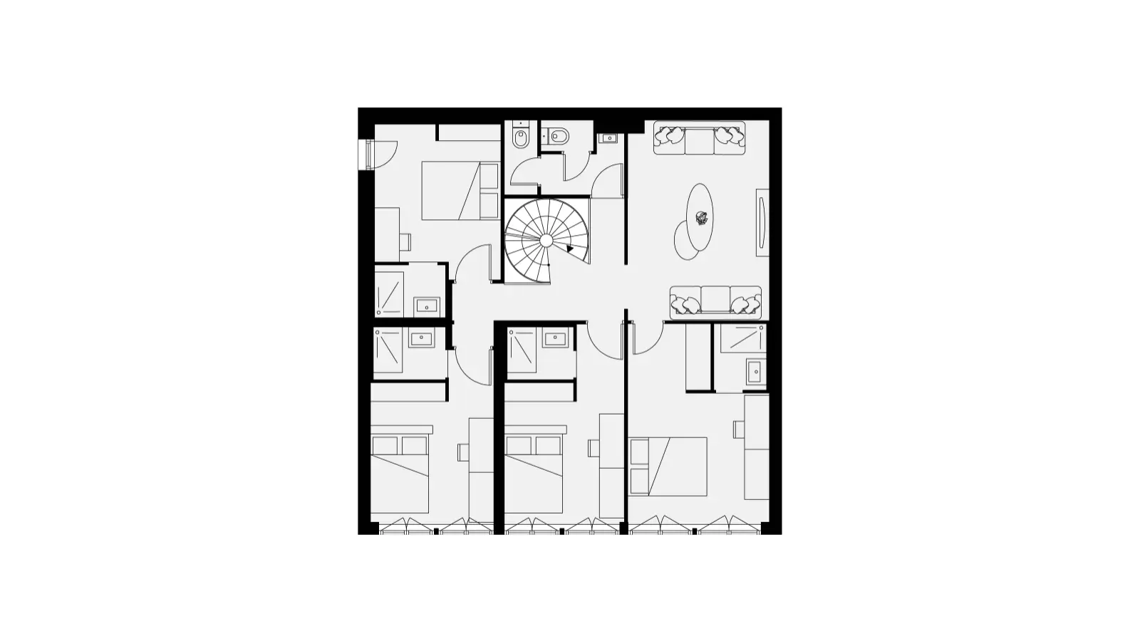 Appartement Rue Championnet à Paris