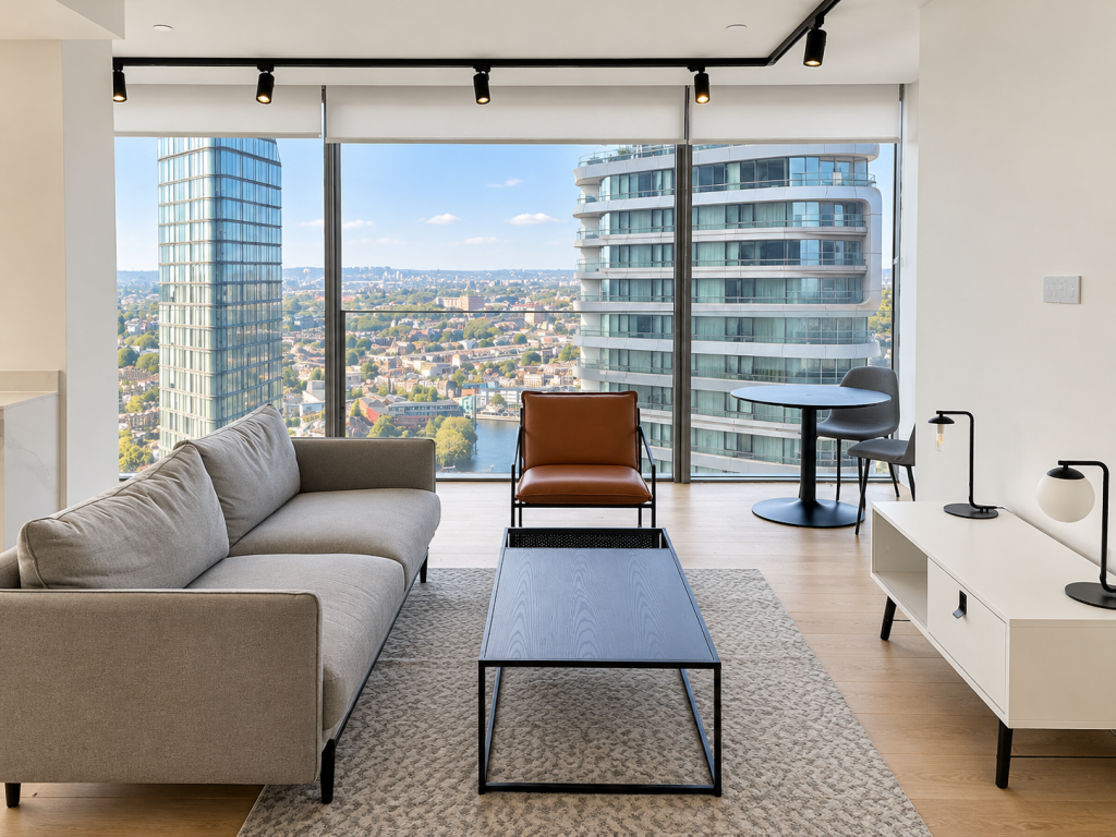 Flat Bollinder Place in London