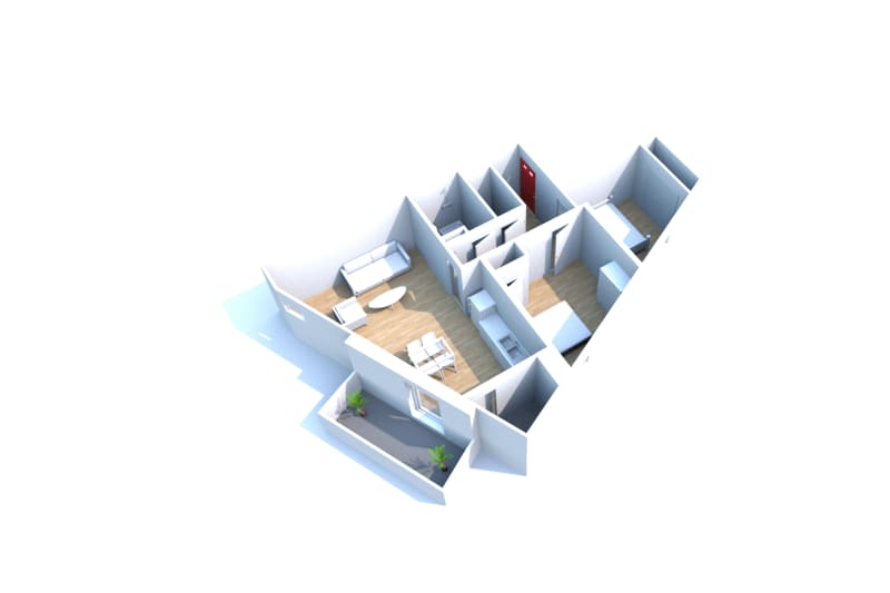 Appartement Allée du Puits à Silex à Elbeuf