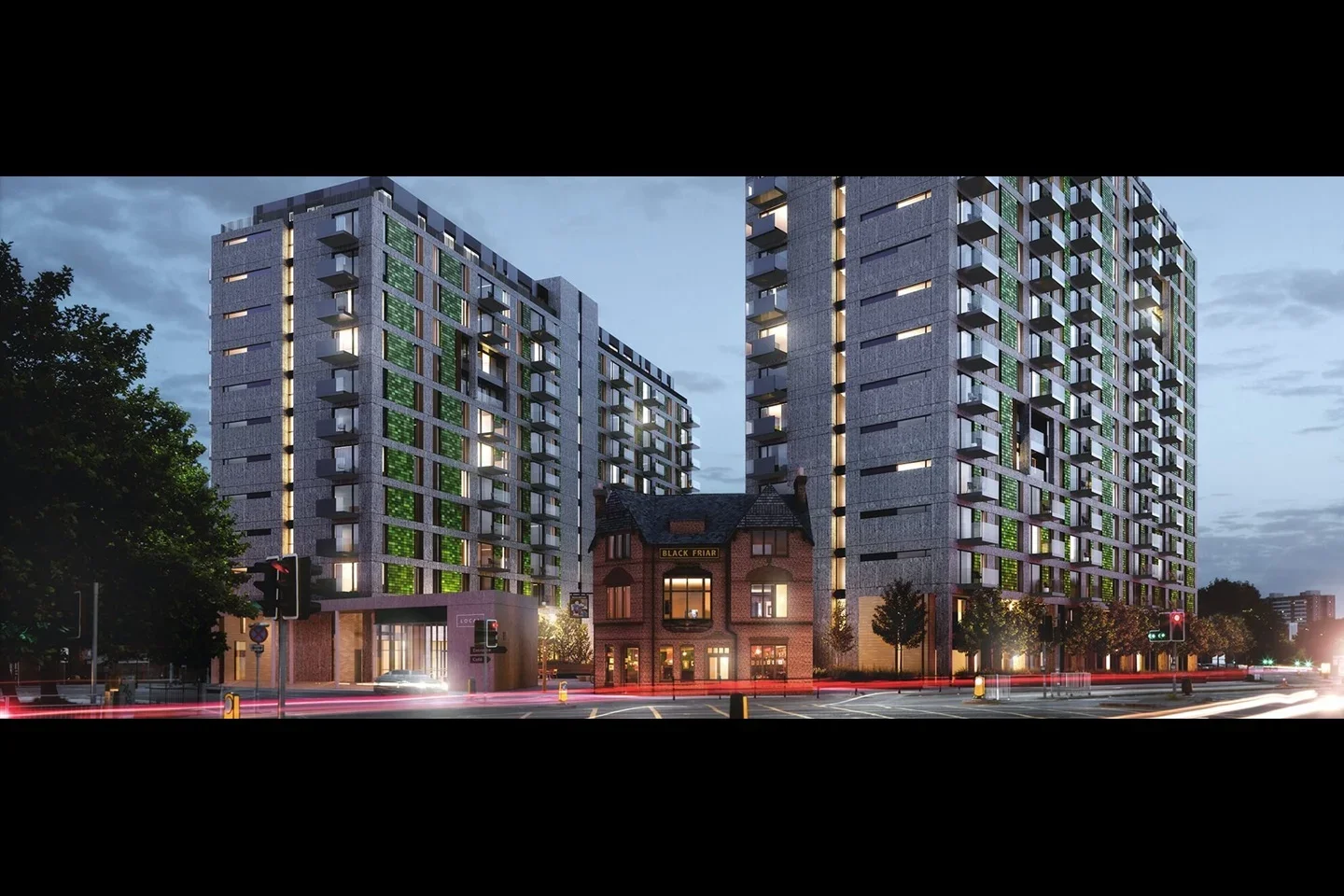 Flat Bury Street in Salford