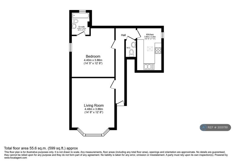 Flat Davigdor Road in Hove