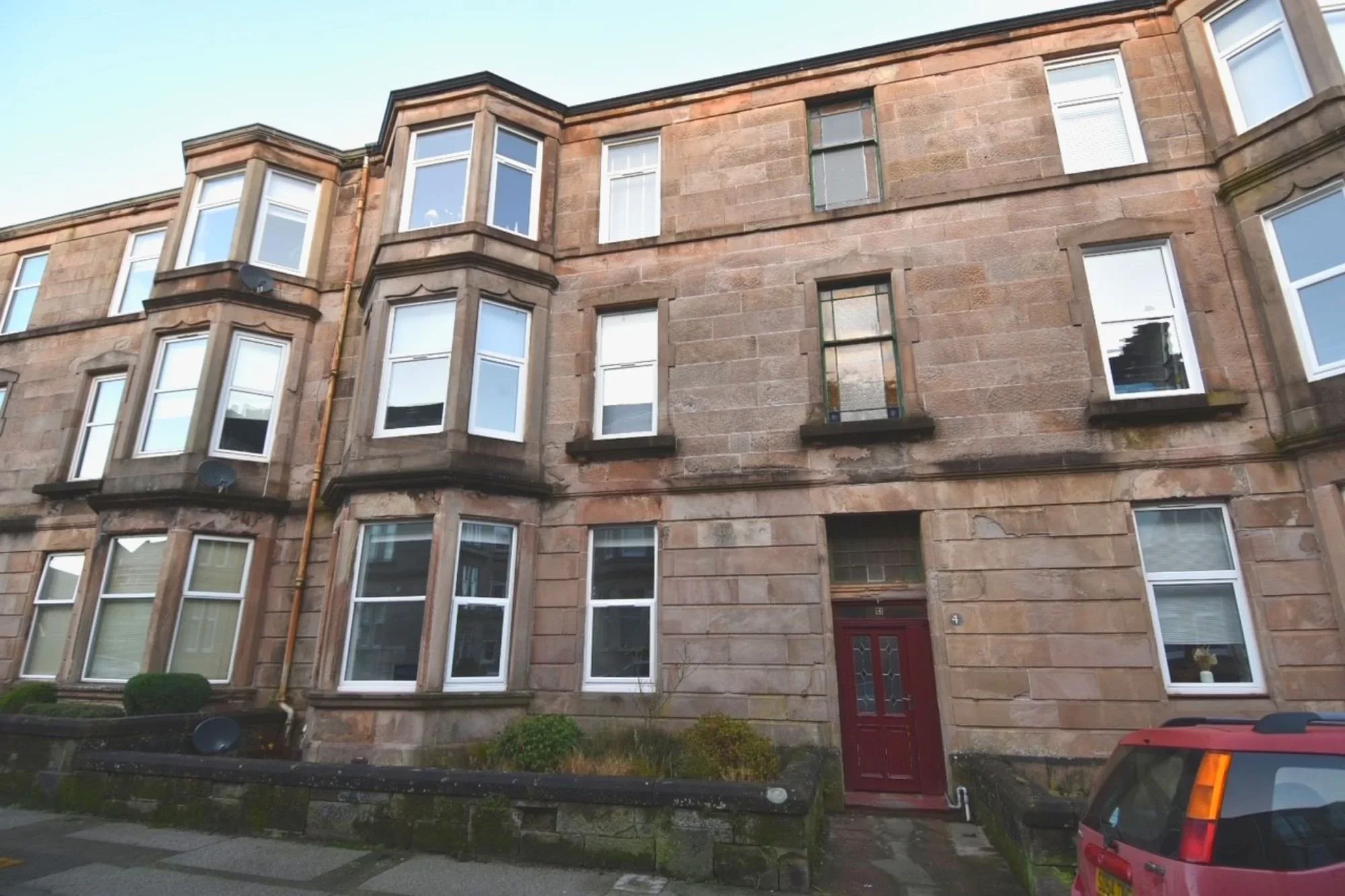 Flat Binnie Street in Gourock