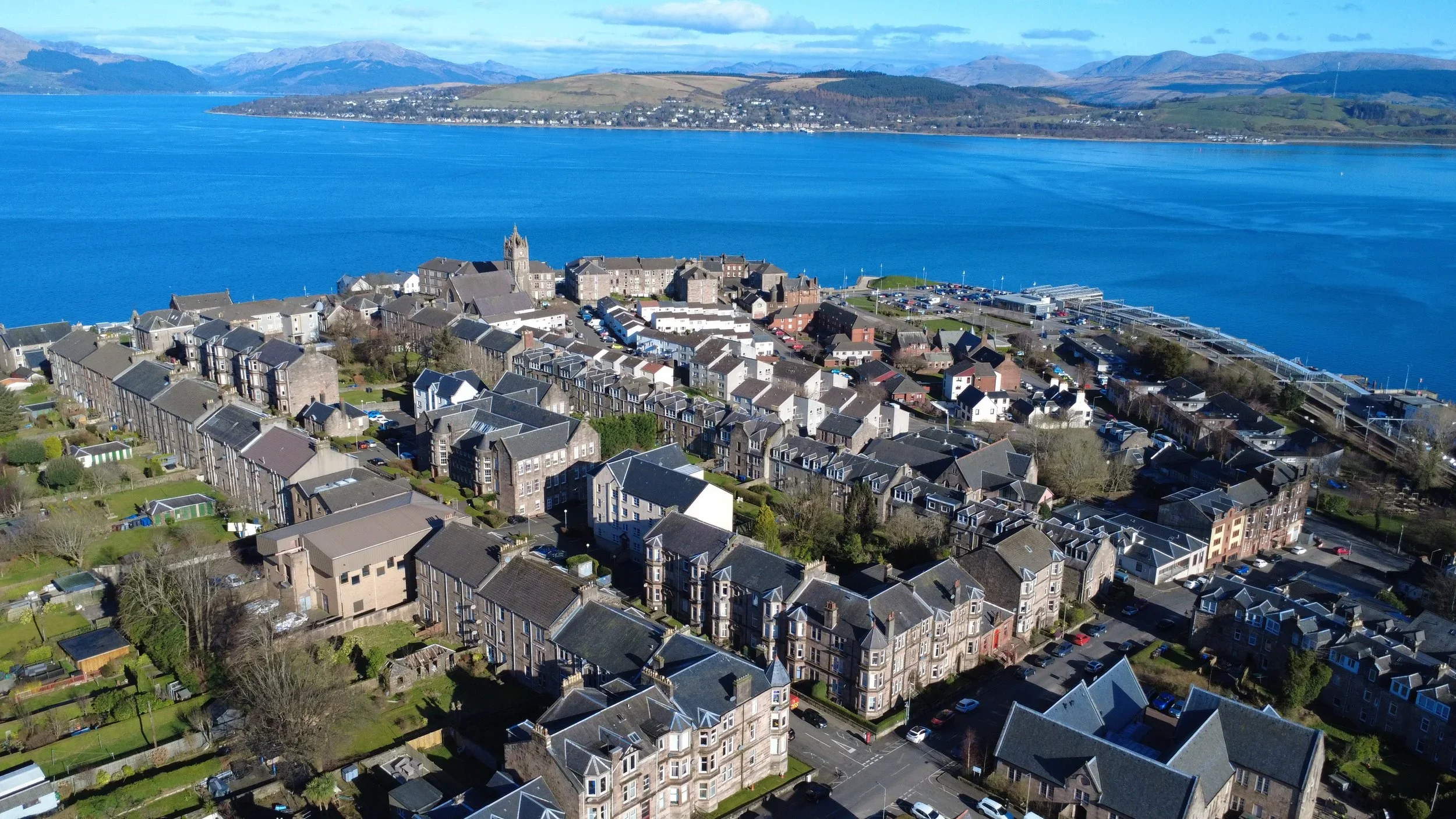 Flat Binnie Street in Gourock