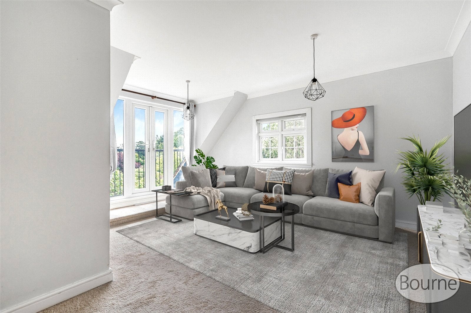 Flat Pembroke Gardens in Woking