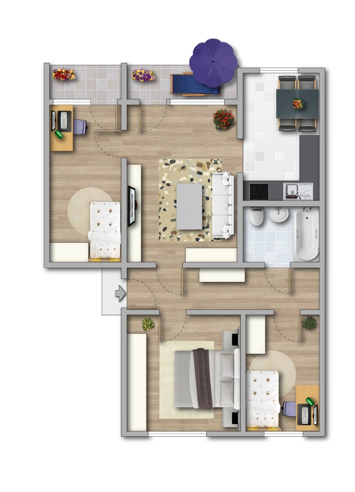 Wohnung Ziolkowskistraße in Schwerin
