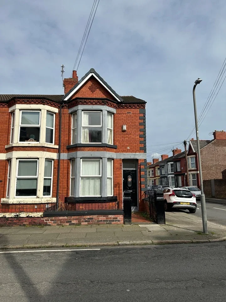 House Bankburn Road in Liverpool