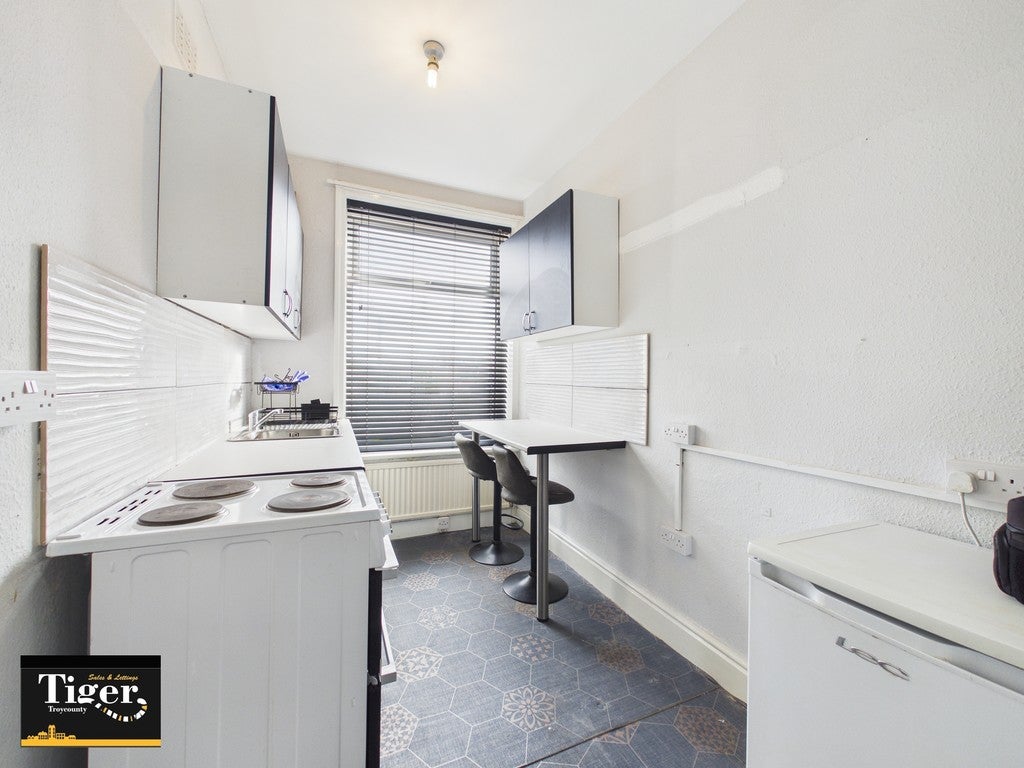 Flat Rossall Road in Borough of Wyre