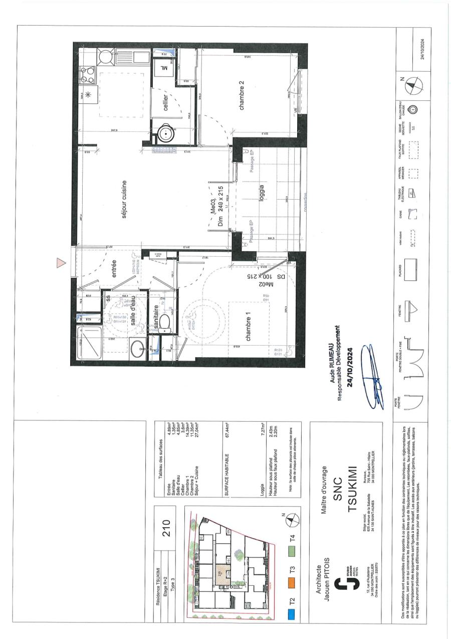 Appartement Avenue Jean-Baptiste Clément à Mauguio