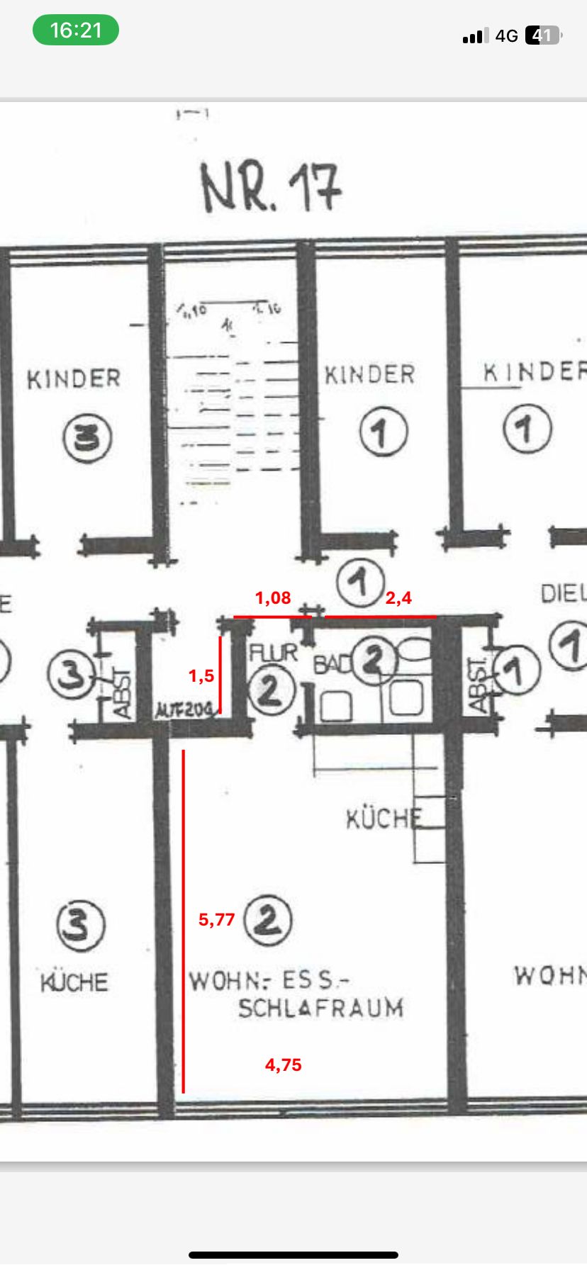 Wohnung Siegfriedstraße in Marl
