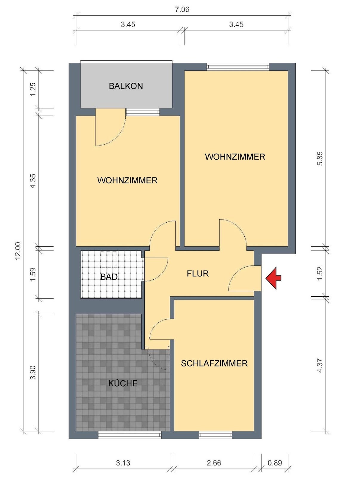 Wohnung Carl-Zeiß-Straße in Erfurt