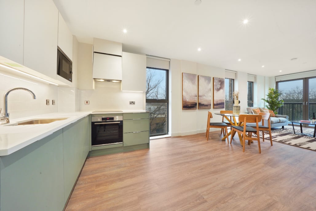Flat Randalls Way in Mole Valley
