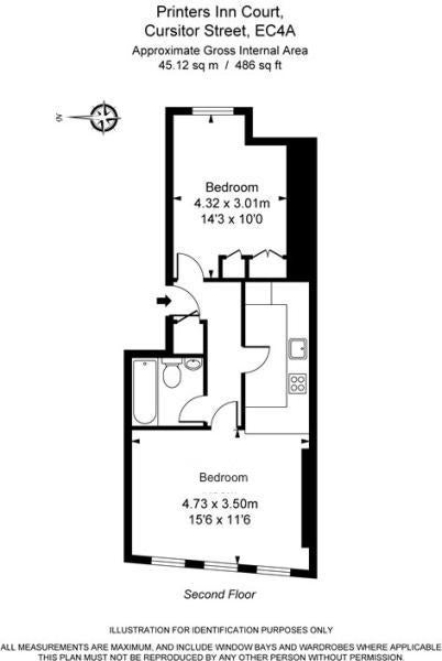 Flat Little New Street in City of London