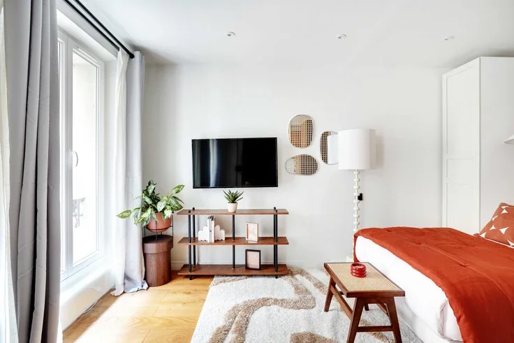 Flat Rue Fustel de Coulanges in Paris