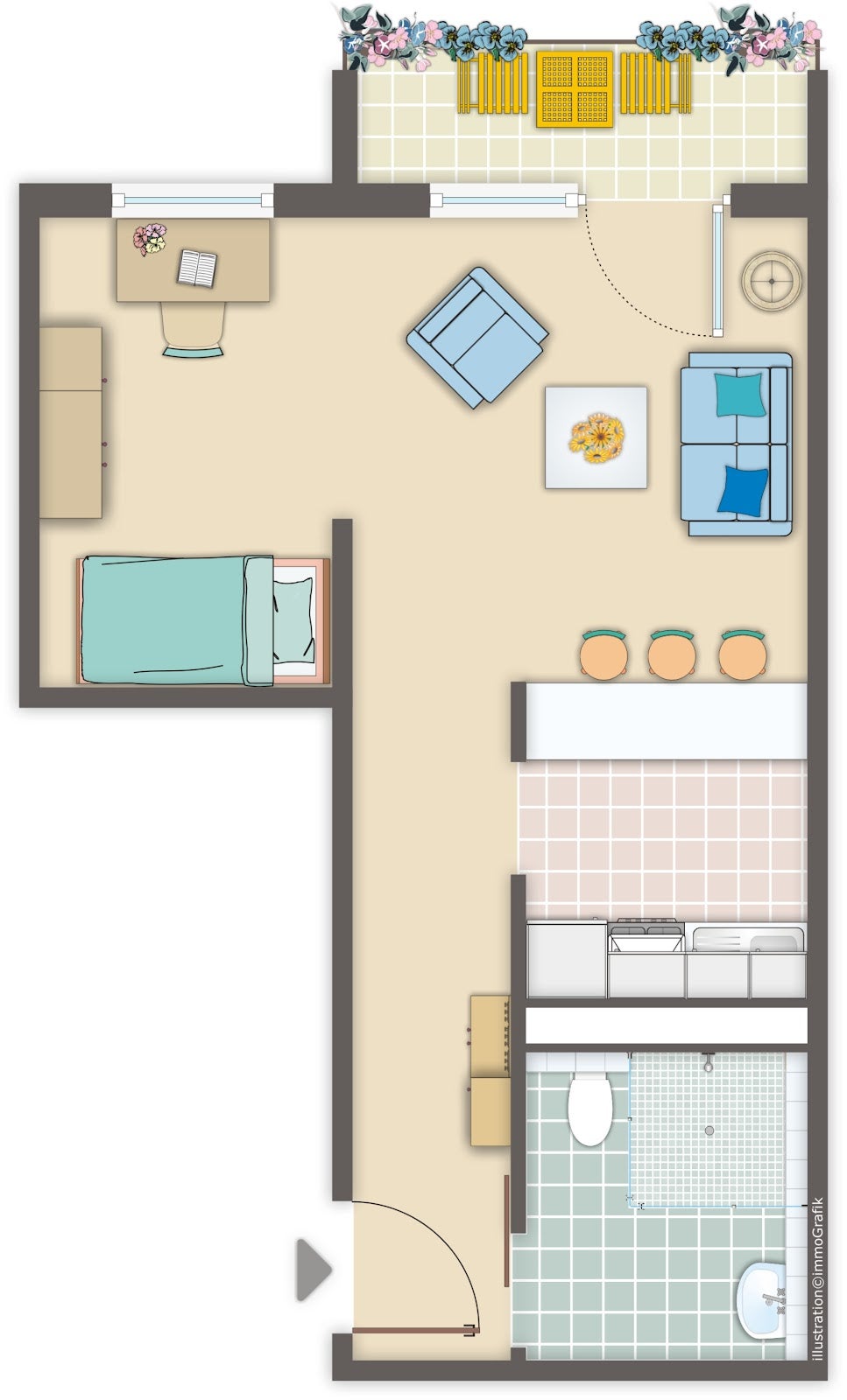 Wohnung Prager Straße in Erfurt