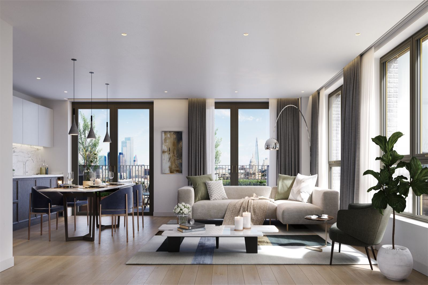 Flat Rosebery Avenue in Greater London