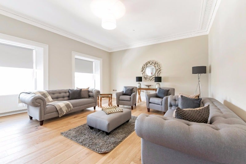Flat Melville Street in City of Edinburgh