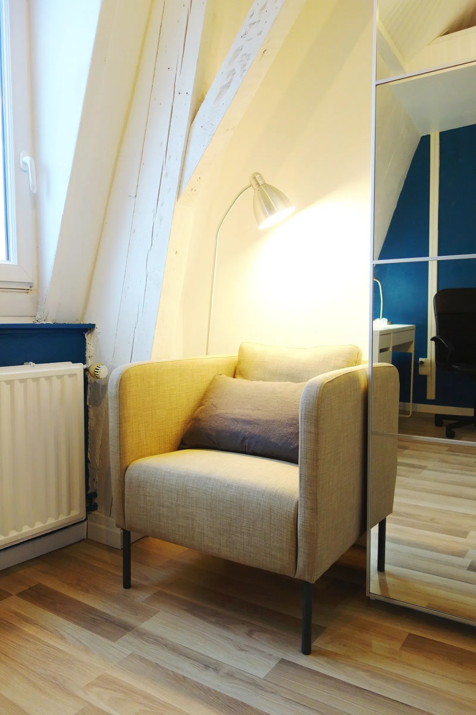 Chambre Rue de la Plaine à Lille