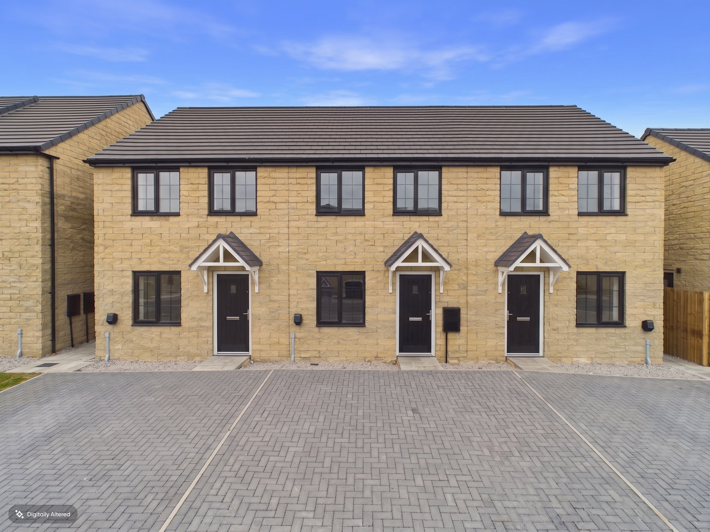 House New Road in Borough of Pendle