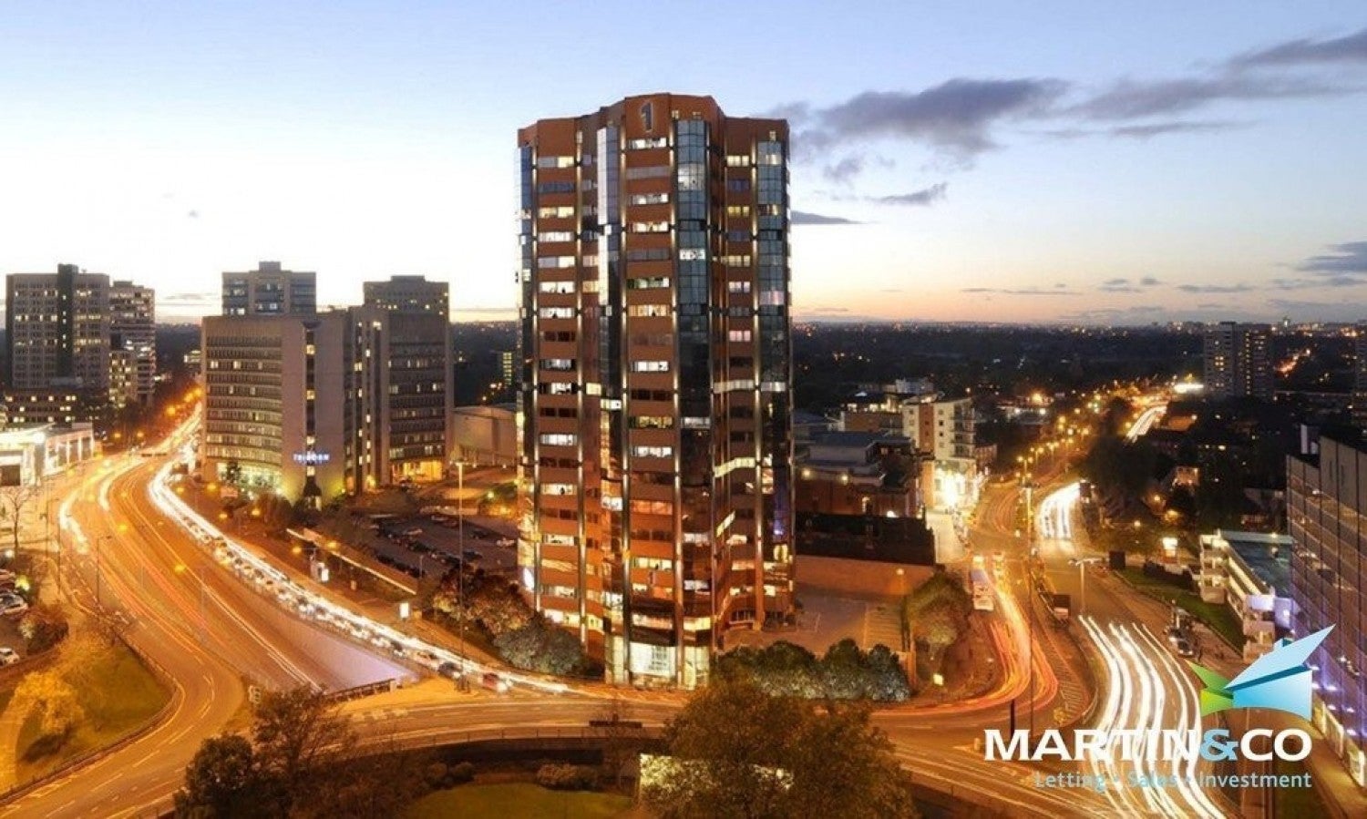 Flat Hagley Road in Birmingham