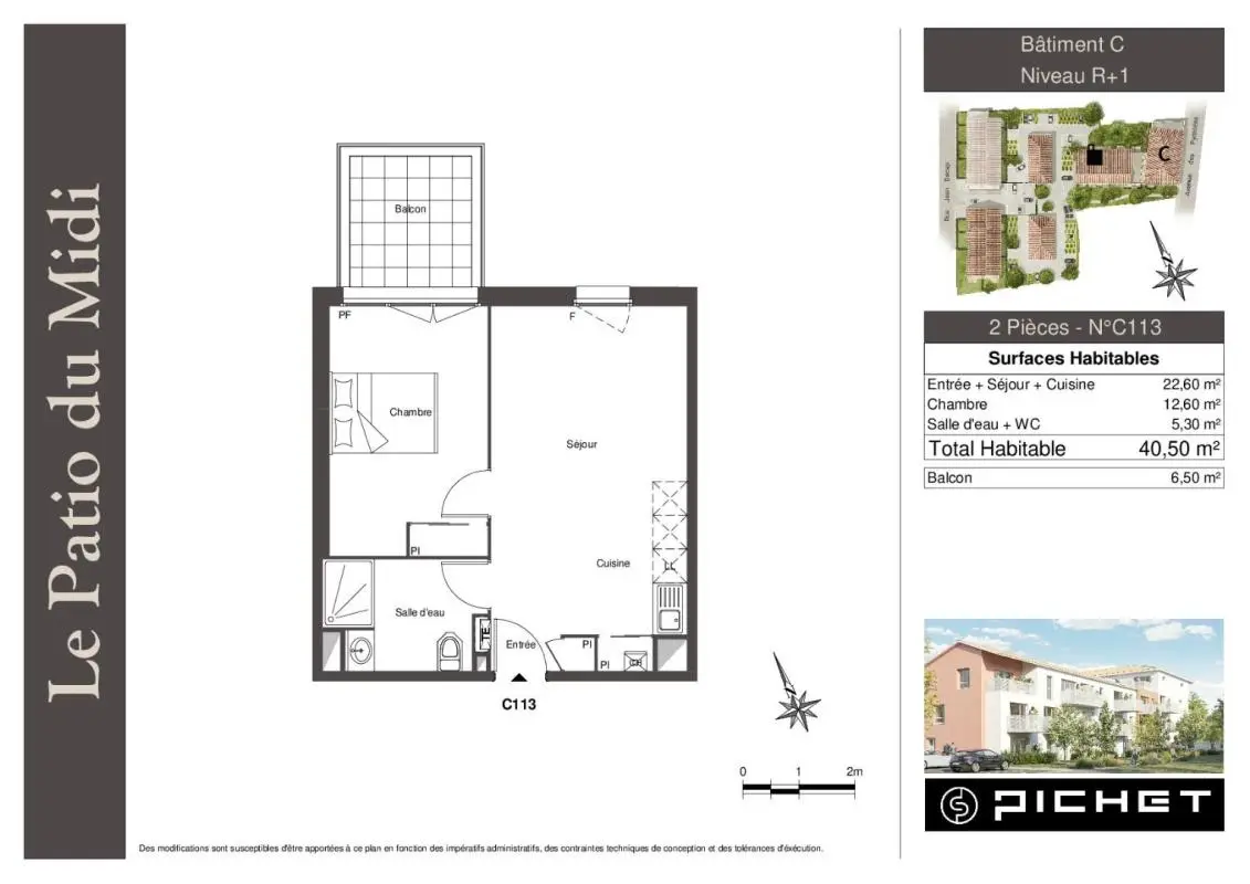 Appartement Avenue des Pyrénées à Muret