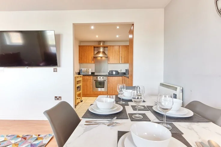 Flat Curzon Place in Gateshead