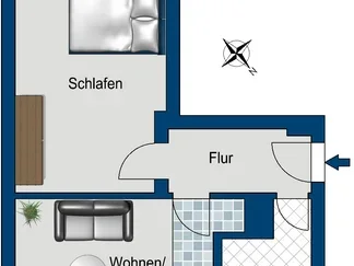 Wohnung Hertelstraße in Dresden