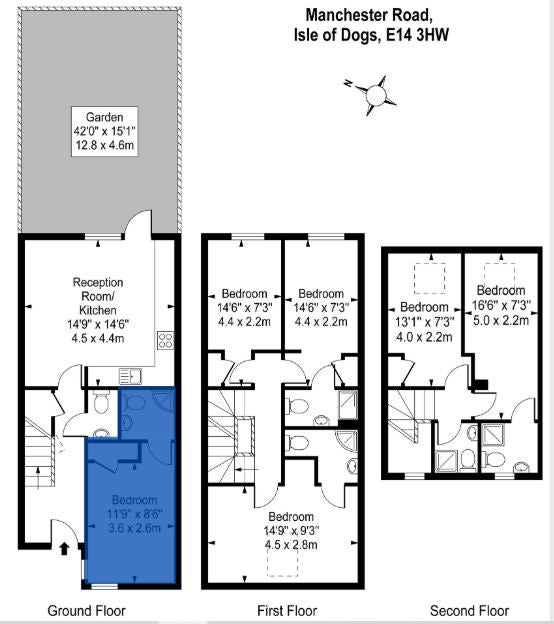 Room Telegraph Place in Greater London