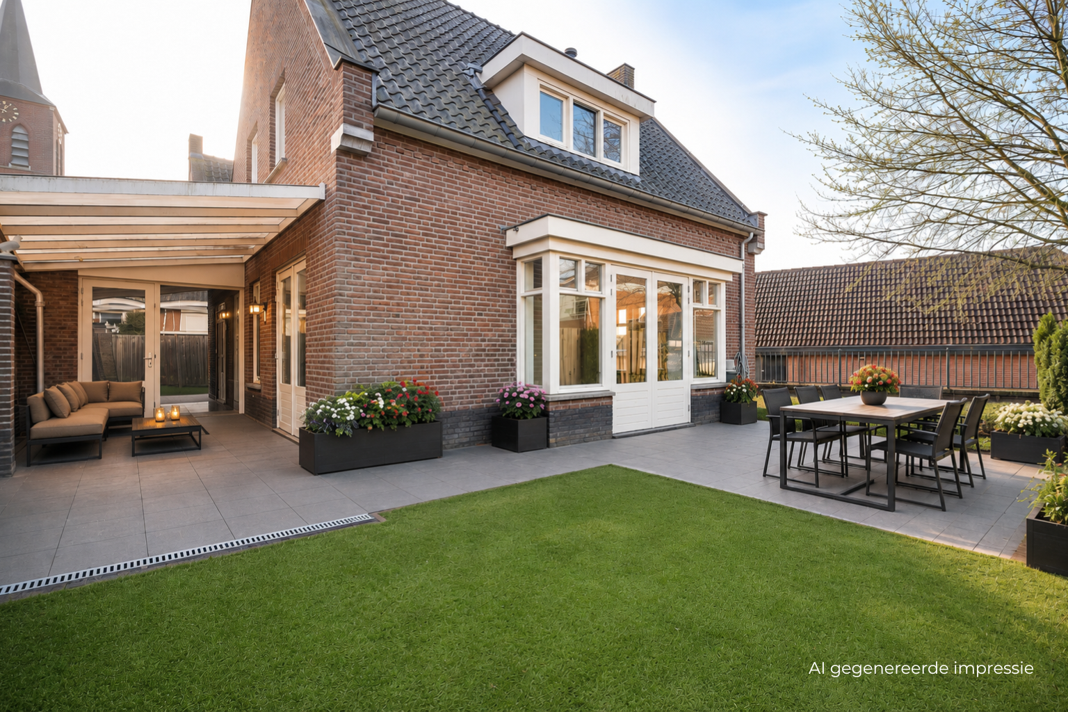 Hoekwoning te koop: Kerkplein 8B, Neer