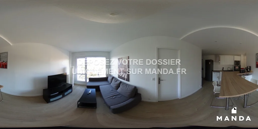 Flat Rue de la Justice Turquoise in Cergy