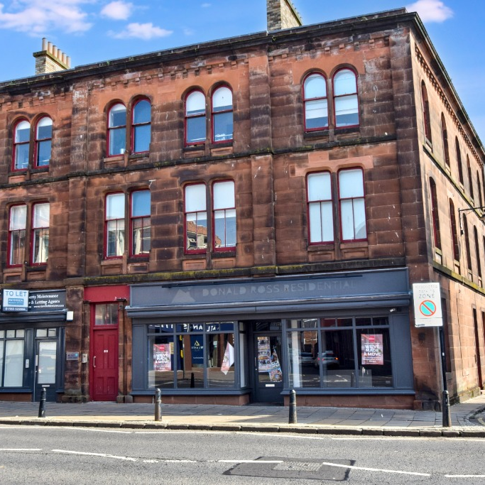 Flat Nelson Street in Kilmarnock