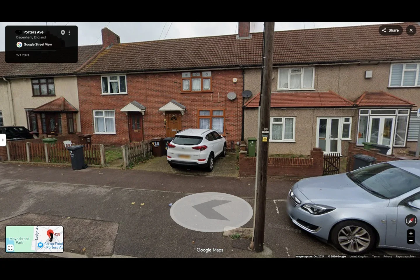 House Porters Avenue in Greater London
