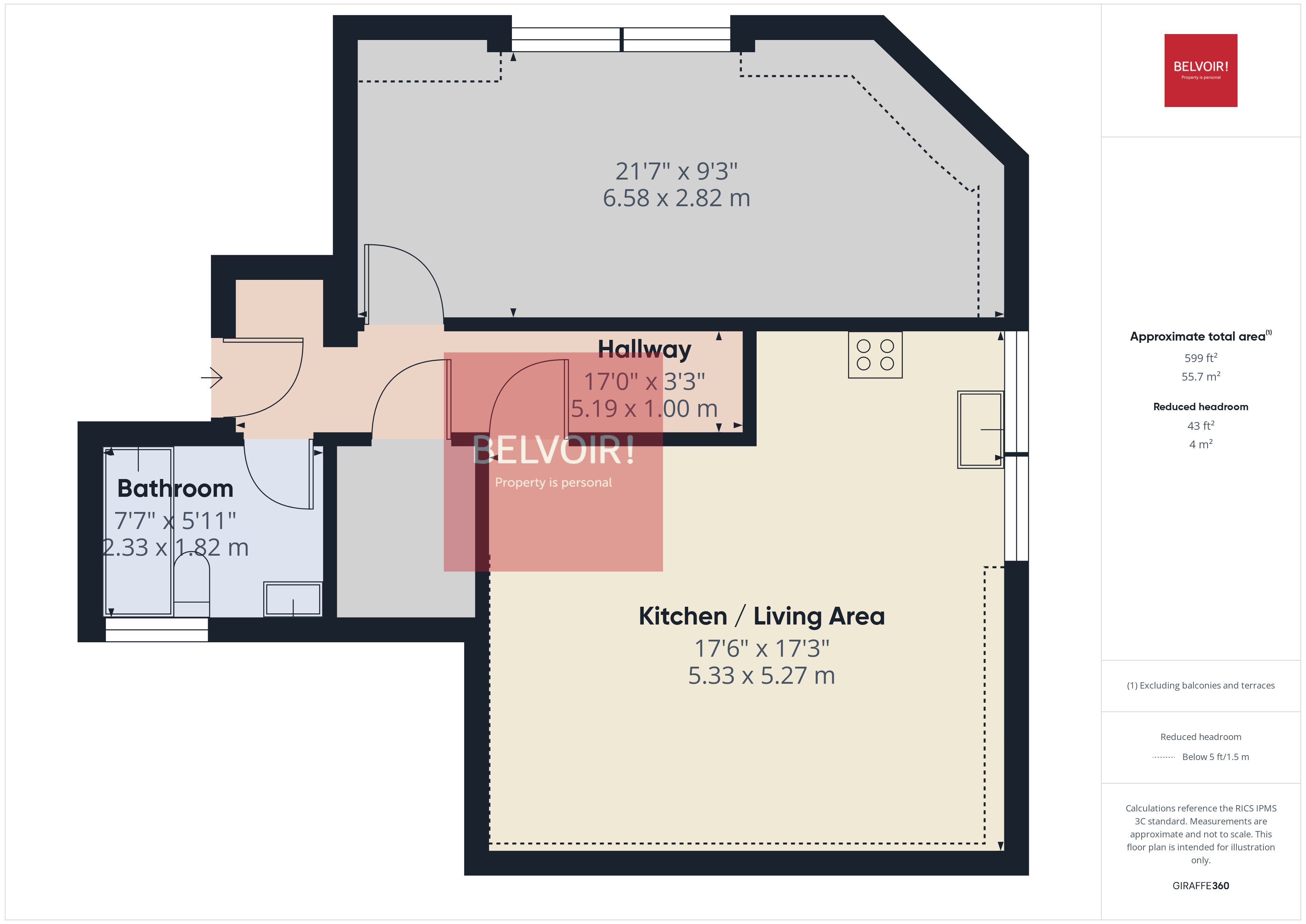 Flat Dillwyn Street in Swansea